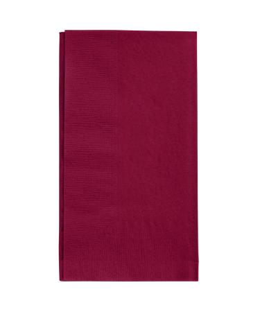 Perfectware 2 Ply Burgundy Dinner Napkins - Pack of 125ct, 2 Ply Dinner Burgundy -125 125ct, Pack of 1 Dinner Napkin Burgundy