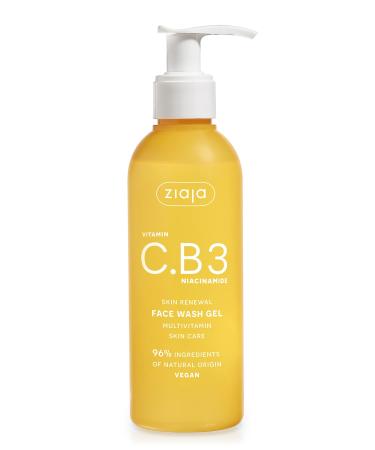 Ziaja Vitamin C.B3 Niacinamide Cleansing Gel 190ml