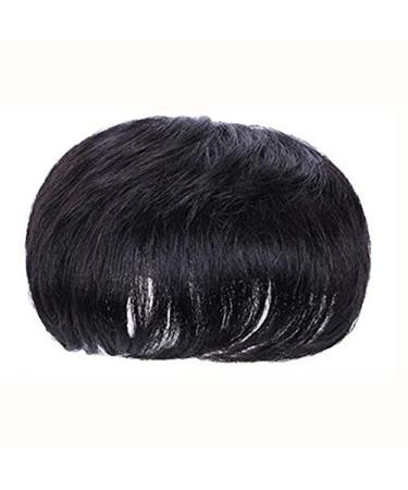 Buy BGHJUE Men's Short Hair Wig - Heat Resistant Synthetic Wig for Daily Use - 5x5 Inch Black - Buy Online on SooperMarket.com