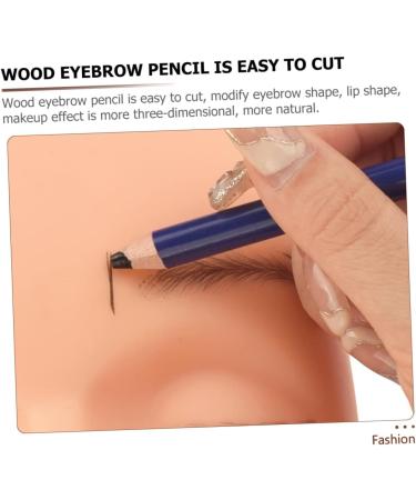 Didiseaon 3 Sets Eyebrow Pencil Eyebrow Pen Tattoos Pens Makeup Supplies Eye Brow Pencil Wood Blue - Buy Online on SooperMarket.com