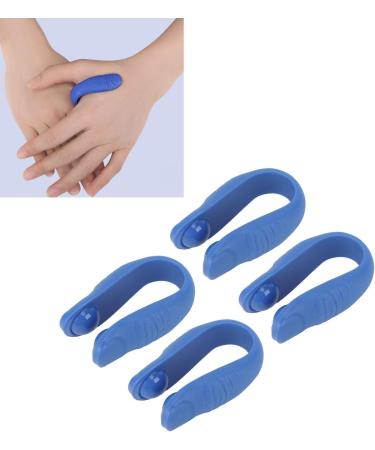 4-Piece Portable Acupressure Clip Set - Stress Relief & Tension Reduction Hand Pressure Point Tool (Green/Blue) - Buy Online on SooperMarket.com