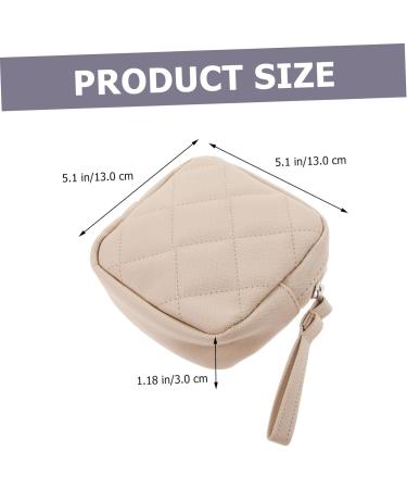 Portable Mini Makeup Bag | Reusable Tampon Holder | Zipper Period Pouch - Buy Online on SooperMarket.com