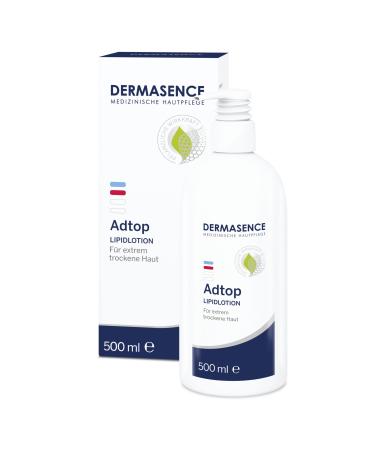Dermasence Adtop Lipid Lotion 500 ml - personal hygiene for the very dry and flaky skin - for a soft and smooth skin feeling - protect the skin 500 ml (1 Pack) before drying out)