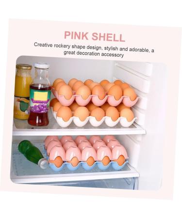 OSALADI 6 Pcs Egg Storage Box Eggs Multi- Grid Egg Boxes Egg Holder Tray Egg Container Refrigerator Egg Tray - Buy Online on SooperMarket.com