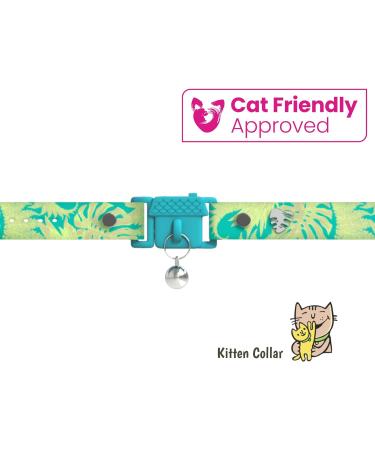 Kittyrama Botanical Collars for Cats & Kittens - Award-Winning Hypoallergenic Soft & Comfortable Veterinarian Approved Breakaway Design - Buy Online on SooperMarket.com