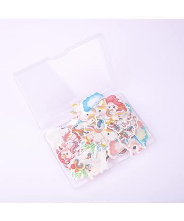 Catelves 80-Piece Unicorn Edible Cake & Cupcake Decorations | Perfect Unicorn Themed Party Supplies - Buy Online on SooperMarket.com