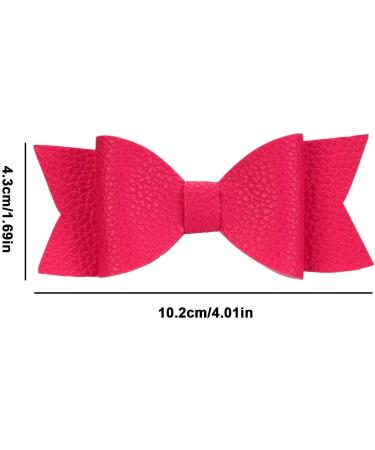 Straw Bow - Bow Cupcake Portable Straw Caps Decoration Cute Big Straw Decorations Bow s for Shakven Hot Pink - Buy Online on SooperMarket.com
