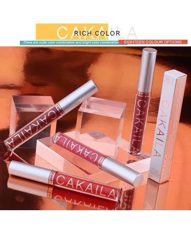 Petansy 18 Colors Matte Lipstick Set - Nude Velvet Liquid Lipstick Collection | Long-Lasting, Non-Stick, Waterproof Lip Gloss with Gift Box (18 Color/Set) - Buy Online on SooperMarket.com