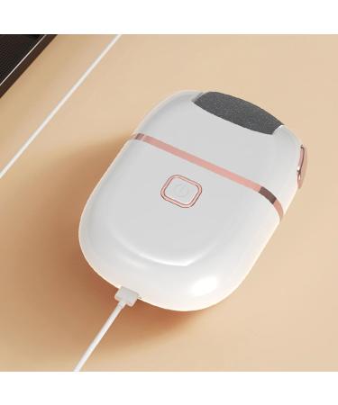 Electronic Foot File Pedicure Tool - Rechargeable Electric Foot File Dead Skin Foot Care Callus Remover Rechargeable Waterproof Foot File White - Buy Online on SooperMarket.com