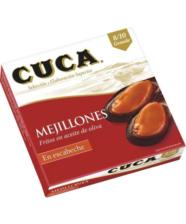 Mussels in escabeche 8-10 Pieces big size - Spanish Mussels