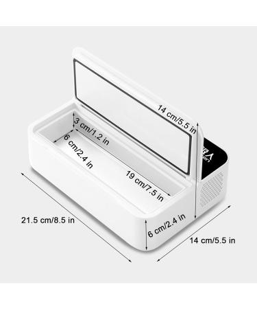 Mini Insulin Cooler Insulin Refrigerator Portable Medicine Fridge with LCD Digital Display 10200mAh Lithium Battery and Handbag White - Buy Online on SooperMarket.com