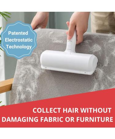 Quality-mart Pet Hair Remover Roller | Reusable Dog & Cat Hair Cleaner for Floors Sofas Carpets Clothes & Car Seats - Easy & Self-Cleaning - Buy Online on SooperMarket.com