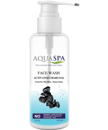 Face Wash Activated Charcoal 8 Oz