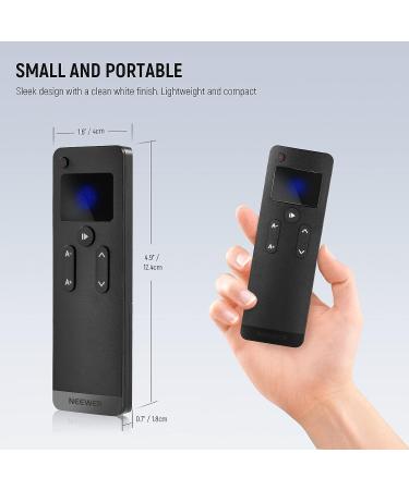 NEEWER RT111 Remote Control for Teleprompter App - Bluetooth, Silent Button - iOS Android Compatible - X1 PRO, X14 PRO, X17 - Buy Online on SooperMarket.com