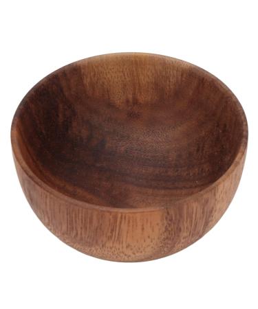 Large Capacity Wooden Shaving Soap Bowl - Portable Shaving Foam Mug for Men & Barber Shops - Buy Online on SooperMarket.com