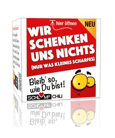 Schlump -Chili We don't give anything - a funny and original gift a little more than nothing.A cool nothing present for women and men.fruity