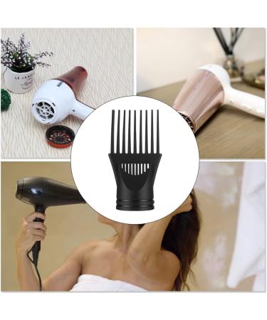 2 Pcs Hair Dryer Diffuser Comb Attachment Nozzles - Black - Buy Online on SooperMarket.com