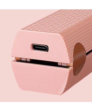 Portable Cordless Hair Straightener & Curling Iron - Fast Heating & Rechargeable Ideal for Travel Pink - Buy Online on SooperMarket.com
