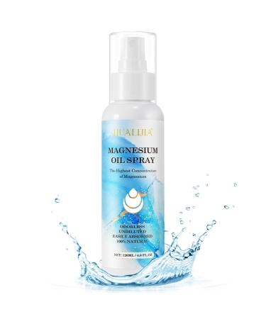 Magnesium Oil Spray Magnesium Oil for Feet Natural Magnesium Spray High Absorption and Pure 120ml