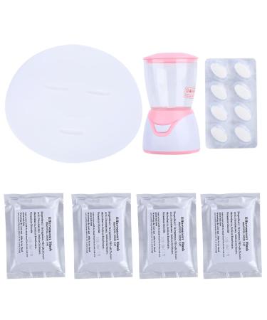 ZJchao Face Mask Machine | Mini DIY Automatic Facial Cream Maker with 32Pcs Collagen Capsules - Buy Online on SooperMarket.com