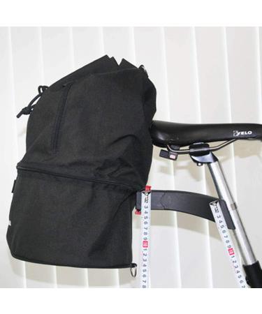 KlickFix Extender with Seat Post Adapter Black - Universal Bike Accessory for Enhanced Cargo Solutions | Shop Internationally - Buy Online on SooperMarket.com