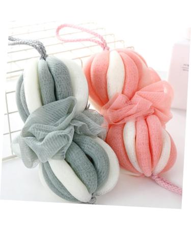 NOLITOY 3pcs Bath Sponges - Exfoliating Loofahs & Shower Scrubs for Adults | Cute Body Wash Pouf - Ideal for All Skin Types - Buy Online on SooperMarket.com