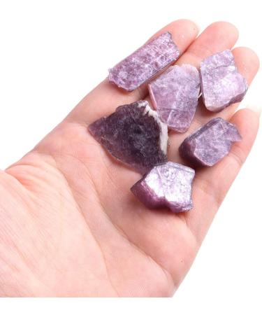30g Natural Raw Purple Mica Crystal Slice Rough Lepidolite Ziyun Mother Rock Stones Phosphosiderite Specimen Minerals Decoration Suitable for Home HOMEZHOU 30g Purple Mica - Buy Online on SooperMarket.com
