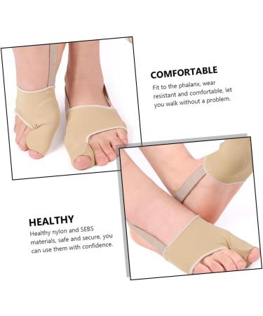 FOMIYES Bunion Socks - Toe Splitter & Guard for Foot Hallux Valgus - 1 Pair, 10x7.2cm - Buy Online on SooperMarket.com