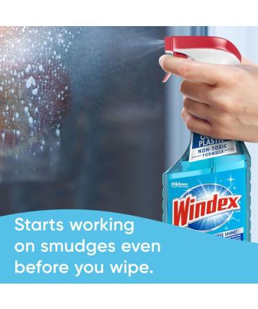 Windex Original Blue Glass and Window Cleaner Bottles Made from 100% Recycled Plastic 765mL 765 ml (Pack of 1) - Buy Online on SooperMarket.com