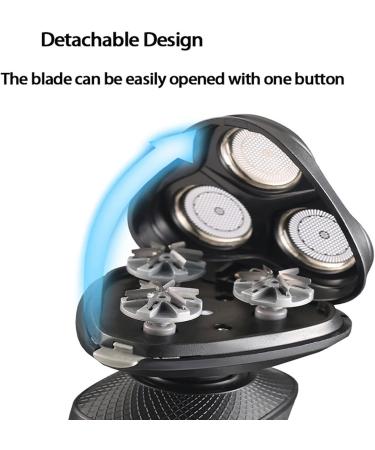 TEMKIN Electric Shaver for Men - 3-in-1 Washable USB Rechargeable Shaver Set with Beard Trimmer & Nose Hair Trimmer - Buy Online on SooperMarket.com
