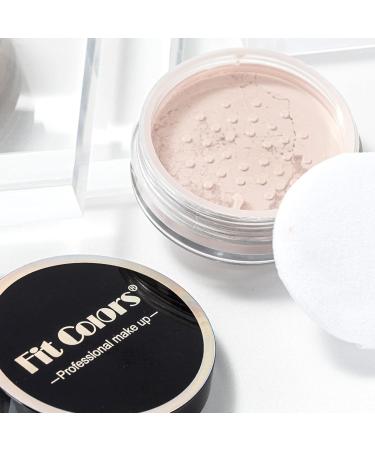Oil Control Translucent Loose Face Powder - Lightweight Natural Finish - 0.35 Oz/10g (02 Pink) - Buy Online on SooperMarket.com