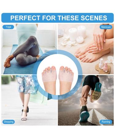 DOACT 3-Hole Bunion Corrector Protector with 5-Hole Big Toe Straighteners Gel Toe Separator Foot Splint Support for Hallux Valgus Overlapping Hammer Turf Bent Toe Day and - Buy Online on SooperMarket.com