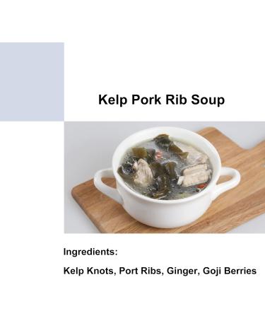 AMZGROCERY Kombu Dried Seaweed Kelp Knots 50g - Premium Quality Seaweed for Cooking - Buy Online on SooperMarket.com