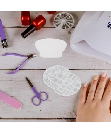 1 Set Nail Art Printing Plate Christmas Nail Stencils Snowman Nail Snowflake Nail Manicure Halloween Nail Stickers Nail Diy Decor Printing Mold Household Stainless Steel Metal Nail - Buy Online on SooperMarket.com