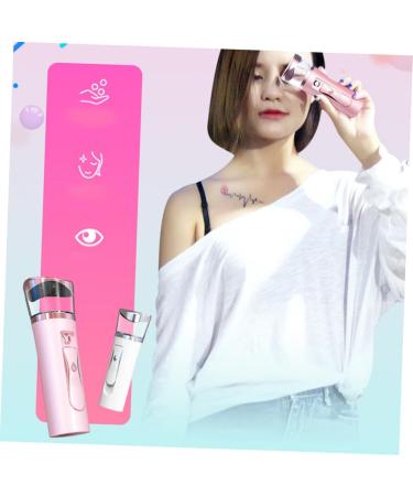 minkissy 1 Set Hydrating Instrument Portable Facial Humidifier Moisturizing Spray Portable Moisturizing Handheld Facial Mister Skin Moistener Nano Facial Mister Face Sprayer Abs - Buy Online on SooperMarket.com