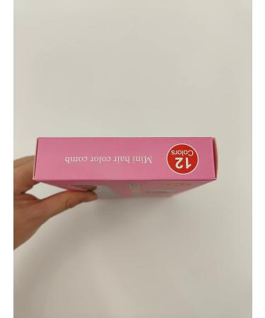 Kalolary 12 Colors Hair Chalk Comb - Temporary, Non-Toxic & Washable Hair Dye for Girls, Kids & Party - Perfect for Halloween, Christmas & Cosplay - Buy Online on SooperMarket.com