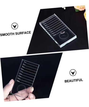 2 1 Grafting Eyelash Glass Auxiliary Manicure 11x5cm - Buy Online on SooperMarket.com