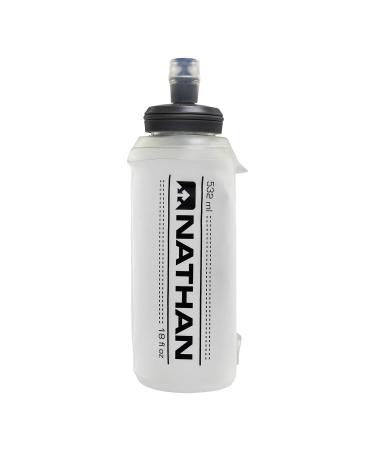 Nathan 18oz Soft Flask Clear 18 oz