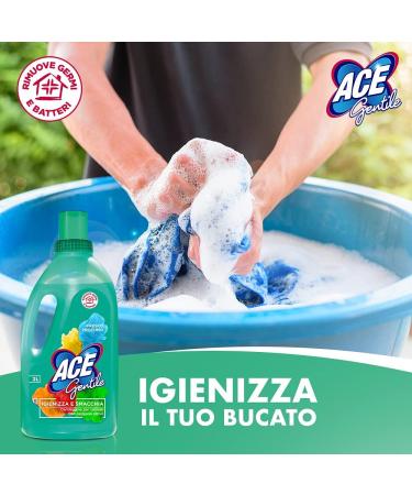 Buy ACE Gentle Stain Remover for Delicate Fabrics - OXY-Color Formula 2L | International Shipping Available - Buy Online on SooperMarket.com