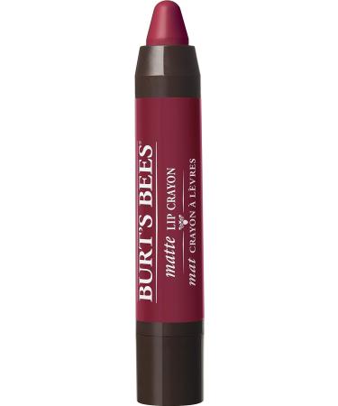 Burts Bees Natural Moisturizing Matte Lip Crayon - Napa Vineyard (1 Crayon, 0.11 oz) - Buy Online on SooperMarket.com