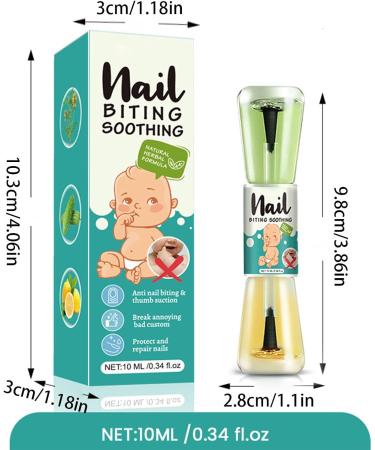 acime Nail Stop Biting - 10ml Nail Biting Nail Care | Anti Nail Biting Polish Stop Nail Repair Nail Varnish Healthy Nail Growth Nail Biting for Adults & Children - Buy Online on SooperMarket.com
