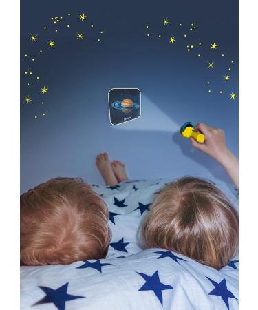 Moses 38057 Small Slide Show Projector Flashlight for Kids | 8 Planets & 16 Constellations | Colorful Educational Toy (Pack of 2) - International Shipping Available - Buy Online on SooperMarket.com