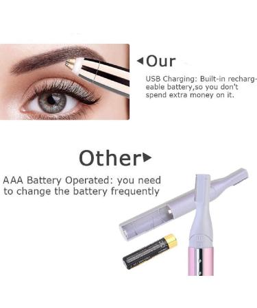 Rechargeable Painless Eyebrow Hair Remover by Reazeal - Buy Online on SooperMarket.com