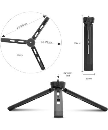 EaxanPic Aluminum Mini Tripod for Zhiyun, DJI, and Other Gimbals - Adjustable Height Desktop Stand - Buy Online on SooperMarket.com