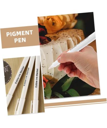 PRETYZOOM 2sets Baking Pigment Pen Cakes Biscuits Edible Markers for Cookie Decorating Cake Pens Plastic 4pcs*2 - Buy Online on SooperMarket.com
