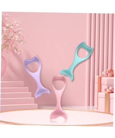 Balacoo 4 Pcs Mascara & Eyeliner Brush Set - Creative Silicone Makeup Tools for Eyelash & Eyeshadow - 15x5.7 cm - Buy Online on SooperMarket.com