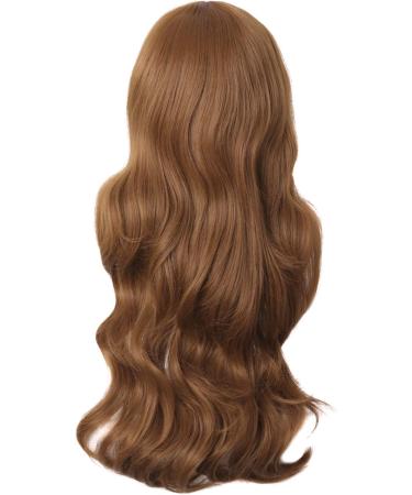 MapofBeauty Charming Long Wavy Synthetic Party Wig for Women - Light Brown - Buy Online on SooperMarket.com