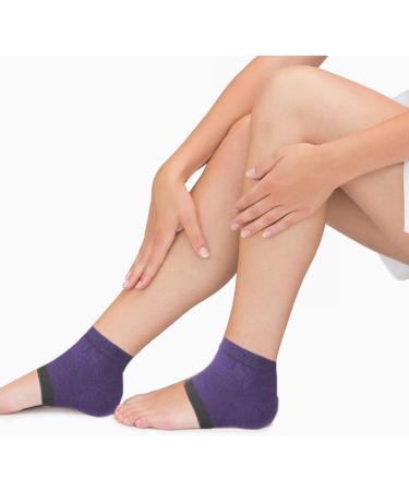 Milists 5 Pairs Moisturizing Gel Spa Socks for Cracked Heels - Heel Protection & Cushion | Slide-Resistant Foot Care - Buy Online on SooperMarket.com