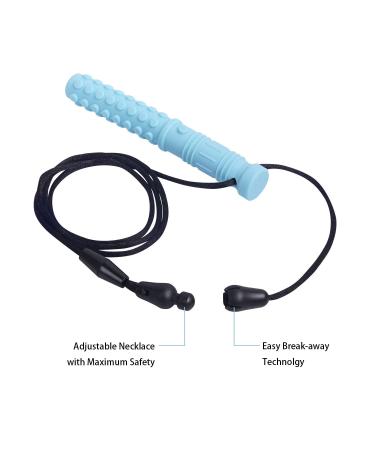 Sensory Chew Necklace 4 Pack - Seeway Mace Chewy Necklace Set for Kids - BPA Free Silicone Chew Toys for ADHD & SPD - Buy Online on SooperMarket.com