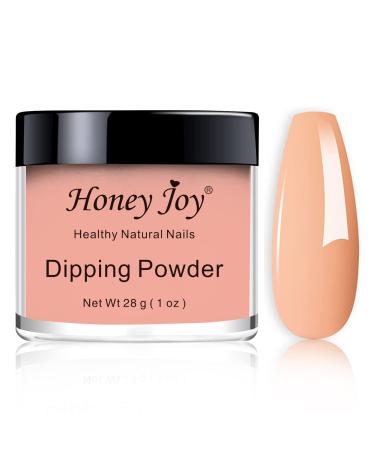 28g/Box Nude Pink Color Fine Dipping Powder Without Lamp Cure Nails Dip Powder Summer Gel Nail Color Effect Natural Dry (no.75) HJ-ND064B-No.75